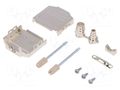 Enclosure for connectors: D-Sub; D-Sub 15pin,D-Sub HD 26pin ENCITECH DPPK-M-15-K
