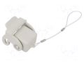 Protection cover; size 21.21; with latch; IP44,IP66,IP67,IP69 ILME CK03CXA