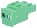 Connector: pluggable terminal block; plug; female; 2EDGKA; 10A DEGSON ELECTRONICS 2EDGKA-5.08-02P