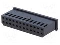 Connector: wire-board; plug; female; PIN: 24; AMPMODU MOD II; 2x12 TE Connectivity 280515