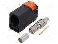 Connector: FAKRA; plug; female; straight; crimped MOLEX MX-73403-6260