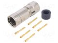 Connector: M23; plug; PIN: 6; female; crimped; for cable; straight AMPHENOL LTW LJ2306DFFCSL7001