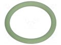 O-ring gasket; FPM; Thk: 2mm; Øint: 55mm; M63; green; -40÷200°C HUMMEL HUMMEL-1321630058