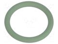 O-ring gasket; FPM; Thk: 1.5mm; Øint: 10mm; M12; green; -40÷200°C HUMMEL HUMMEL-1321120058