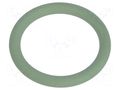 O-ring gasket; FPM; Thk: 1.5mm; Øint: 10mm; M12; green; -40÷200°C HUMMEL HUMMEL-1321120058