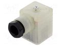 Connector: valve connector; plug; form A; 18mm; female; PIN: 3; 8A HIRSCHMANN GDML2016L230VR