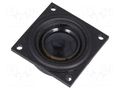 Loudspeaker; miniature; 0.5W; 8Ω; 23x23x8.5mm; 300÷19000Hz; IP64 VISATON VS-K23-SQ