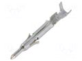 Contact; male; Mini Universal MATE-N-LOK; brass; tinned; bulk TE Connectivity 170363-1