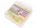Kit: ring terminals; M8; 0.5÷1.5mm2; brass; 50pcs. NINIGI ST-ASS-50-OBR8