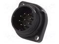 Connector: circular; socket; male; PIN: 9; IP68; SP21; 5A; 500V WEIPU SP2113/P9