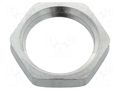 Nut; PG7; brass; Thk: 2.8mm; Spanner: 15mm; Thread: PG; SKINDICHT® LAPP LP-52003490