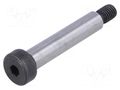 Shoulder screw; steel; M8; 1.25; Thread len: 13mm; hex key; HEX 5mm ELESA+GANTER ISO7379-10-M8-50