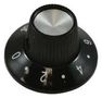 STRAIGHT KNURLED SKIRT KNOB, 6.35MM PKS1103B101/4