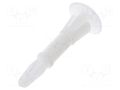 Assembly stud; polyamide; L: 14.3mm; latch/latch; Ø2: 4.75mm DREMEC DR8G820V40625