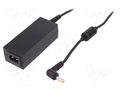 Power supply: switching; 19VDC; 2.15A; Out: 5,5/1,7; 40W; desktop AKYGA AK-ND-47
