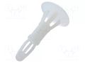 Assembly stud; polyamide; L: 12.7mm; latch/latch; Ø2: 6.35mm DREMEC DR8G820V40990