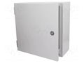 Enclosure: multipurpose; X: 400mm; Y: 400mm; Z: 200mm; SR2; steel ABB SRN4420K