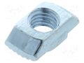 Nut; for profiles; Width of the groove: 10mm; steel; zinc; T-slot FATH FA-096H10817