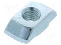 Nut; for profiles; Width of the groove: 10mm; steel; zinc; T-slot FATH FA-096H10617