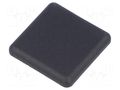 Stopper; for profiles; Width of the groove: 8mm; W: 30mm; L: 30mm FATH FA-091252