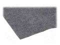 Upholstery cloth; 1500x700x3mm; light grey; self-adhesive 4CARMEDIA CLT.30.004