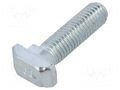 Screw; for profiles; Width of the groove: 8mm; L: 30mm; steel; zinc FATH FA-096HK0830M0830