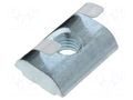 Nut; for profiles; Width of the groove: 8mm; with spring leaf FATH FA-096315F