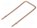 Resistor: wire-wound; sensing,precise; THT; 50mΩ; ±5%; 4.5A; radial SR PASSIVES CSR-0.8-R050