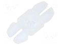 PCB distance; polyamide; L: 3.2mm; push-in,snap fastener; natural KSS WIRING SP-3