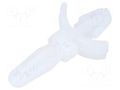 Assembly stud; polyamide; L: 3.2mm; latch/latch; Ø2: 3.18mm ESSENTRA RI-LCBSM-2-01