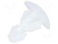 Assembly stud; polyamide; L: 2.5mm; snap fastener; natural FIX&FASTEN FIX-RCA-2.5