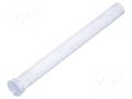 Fiber for LED; Ø5mm; L: 45mm; round; Front: flat; straight MENTOR 1293.1401