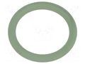 O-ring gasket; FPM; Thk: 1.5mm; Øint: 10mm; PG7; green; -40÷200°C HUMMEL HUMMEL-1321070021