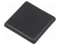 Stopper; for profiles; Width of the groove: 10mm; W: 40mm; L: 40mm FATH FA-091046