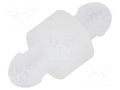 PCB distance; polyamide; L: 3mm; latch/latch; UL94V-2 DREMEC DR8G8062.5X3.0
