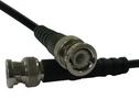 RF COAX CABLE, RG58, BNC PLUG, 500MM, BLACK 115101-19-M0.50.