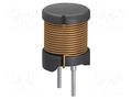 Inductor: wire; THT; 1000uH; 300mA; 1.95Ω; ±10%; Pitch: 5mm FASTRON 07HCP-102K-50