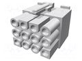 Connector: wire-wire/PCB; plug; Standard .093"; male/female MOLEX MX-19-09-1126