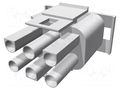 Connector: wire-wire/PCB; plug; male/female; PIN: 6; MLX; straight MOLEX MX-42021-06C