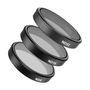 CPL, ND 8/16/32 Telesin filter set for DJI Action 5 Pro / 4 /3, Telesin S5-FLT-06-TDJ