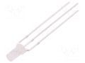 LED; red/yellow-green; 3mm; 140°; Front: flat; 1.8÷2.6/1.8÷2.6VDC OPTOSUPPLY OSRGHC3NE2A