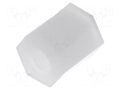 Screwed spacer sleeve; hexagonal; polyamide; M3; 7mm FIX&FASTEN HP-7