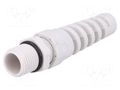 Cable gland; with strain relief; M16; 1.5; IP68; polyamide; grey BM GROUP BM4917S