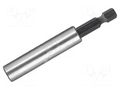 Holders for screwdriver bits; 1/4"; Overall len: 58mm; magnetic WIHA WIHA.7113