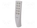 Remote control; F&Wave; -25÷50°C; 868MHz; 100m; No.of butt: 10 F&F FW-RC10G