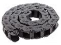 Cable chain; 1500; Bend.rad: 180mm; L: 999mm; Int.height: 21mm IGUS 1500.025.180.0