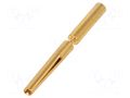 Contact; female; gold-plated; 0.08÷0.22mm2; crimped; for cable HARTING 21011009023