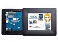 Display: TFT; 5"; 480x272; Illumin: LED; Dim: 150.9x102.9mm; EVE BRIDGETEK VM800B50A-BK