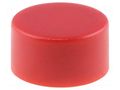 Button; 10mm; round; red SCHURTER 0862.8103