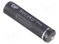 Re-battery: Ni-MH; AAA,R3; 1.2V; 800mAh; ReCYKO PRO; Ready2Use GP ACCU-R3/800GPREPRO